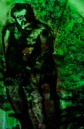 Afterlife Drawing (green)